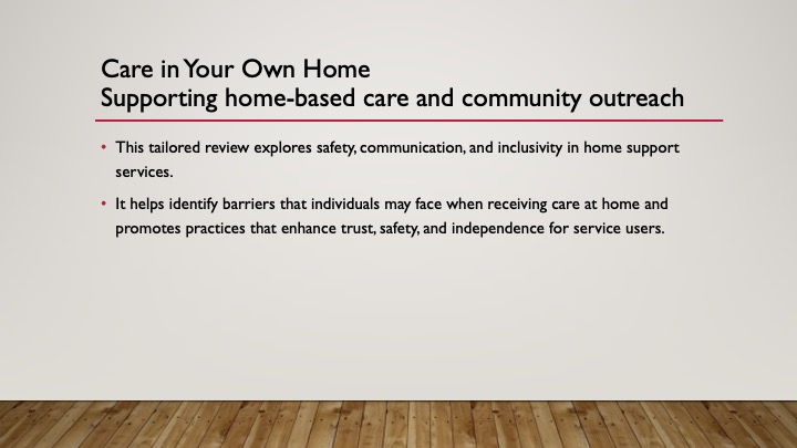 Care in Your Own Home