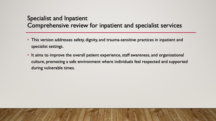 Specialist and Inpatient