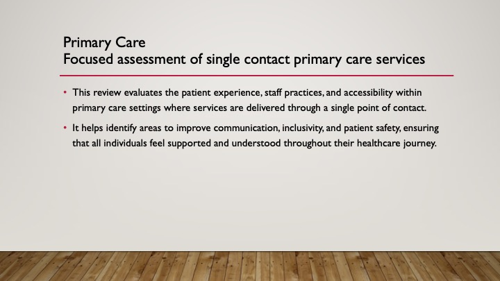 Primary Care